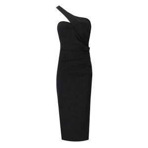 Essentiel Antwerp Ensue Black Midi Dress - NWT